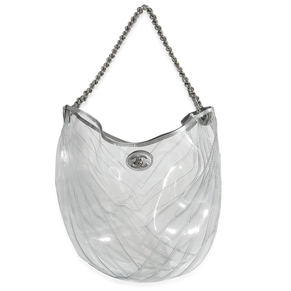 Chanel Runway PVC Transparent Teardrop Bucket Bag
